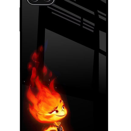 Ember Flame Samsung A22 5G Glass Case