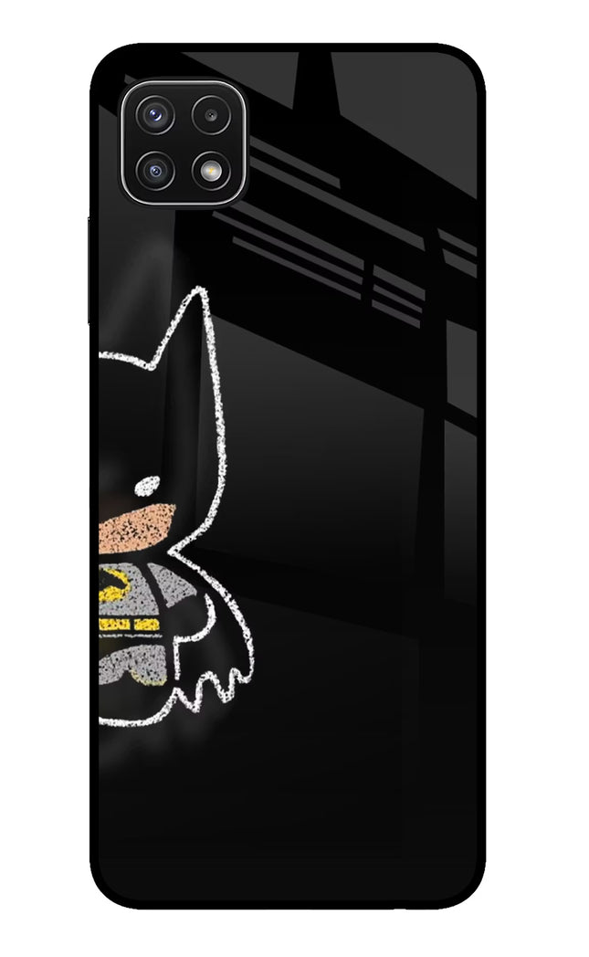 Bat Kitty Samsung A22 5G Glass Case
