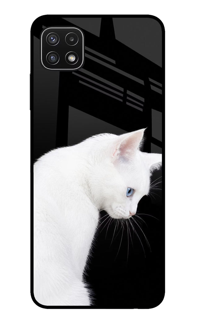 Snow Gaze Samsung A22 5G Glass Case