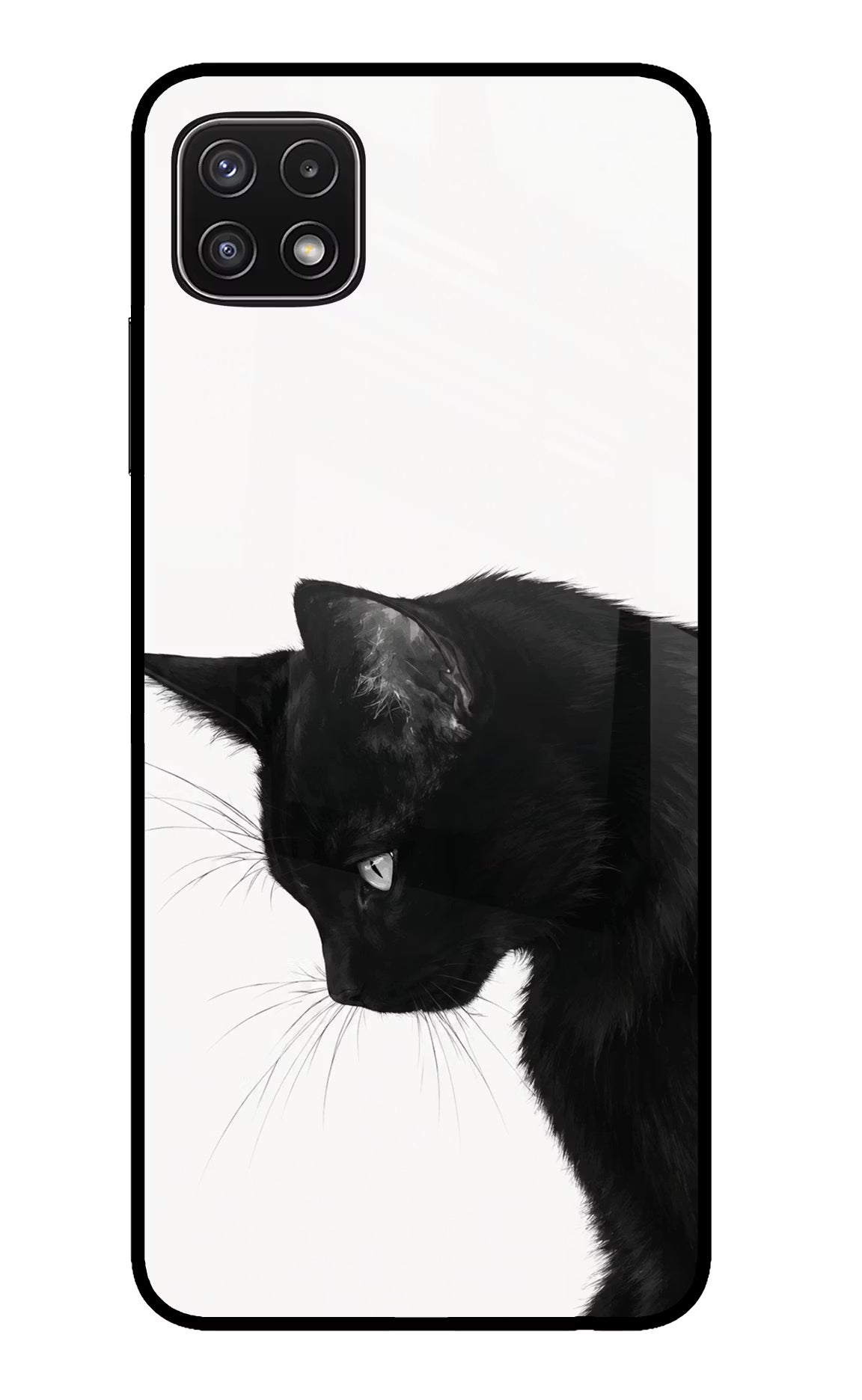 Shadow Gaze Samsung A22 5G Glass Case