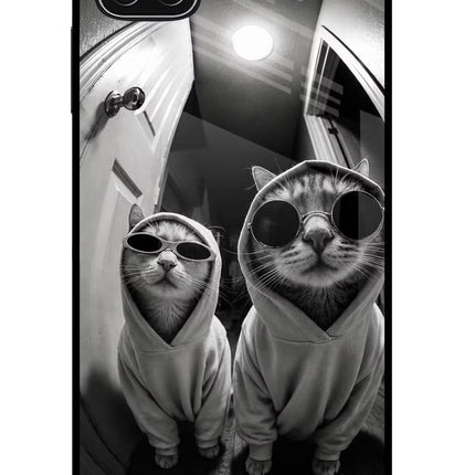 Hood Cats Samsung A22 5G Glass Case