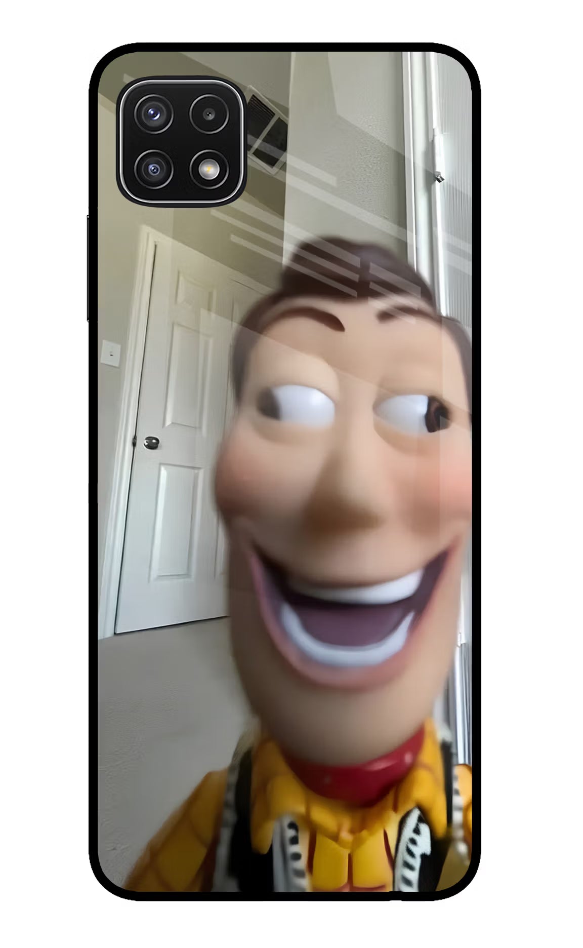 Side Eye Woody Samsung A22 5G Glass Case