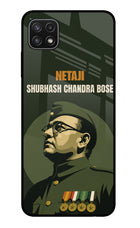 Netaji Legacy Samsung A22 5G Glass Case
