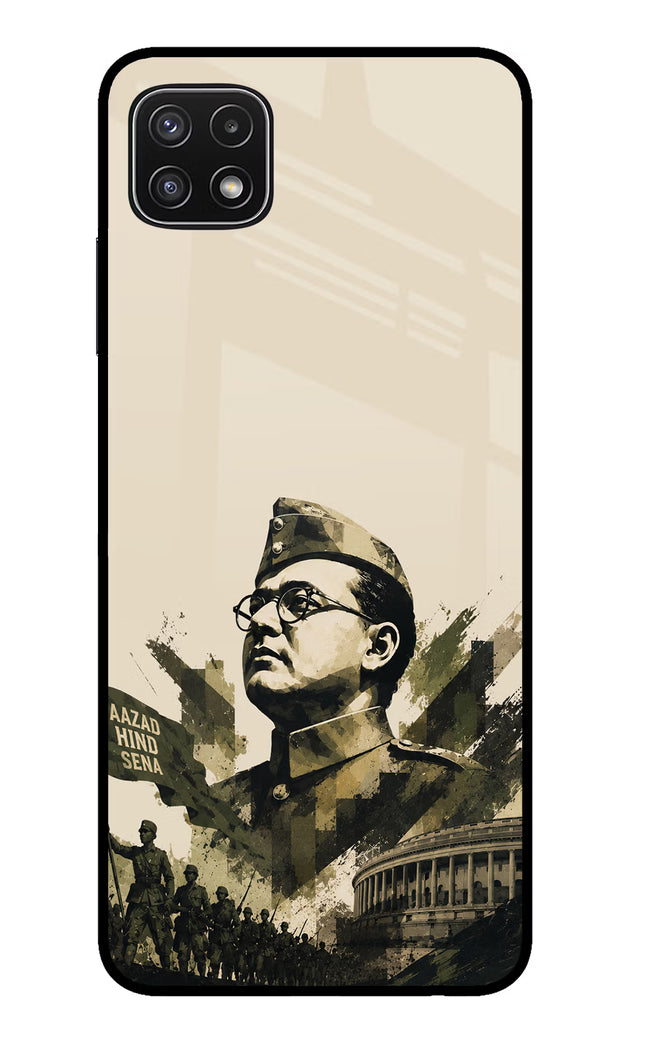 Netaji Rising Samsung A22 5G Glass Case