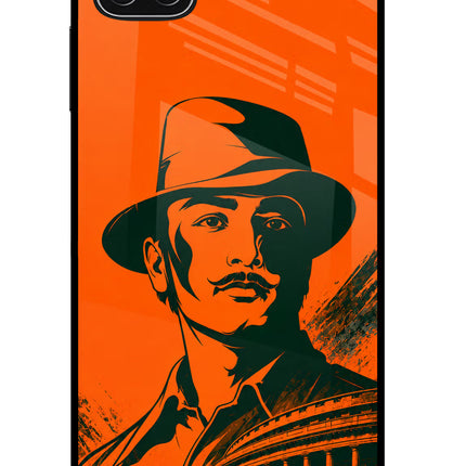 Bhagat Singh Legacy Samsung A22 5G Glass Case
