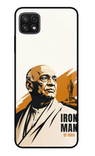Sardar Patel Iron Will Samsung A22 5G Glass Case
