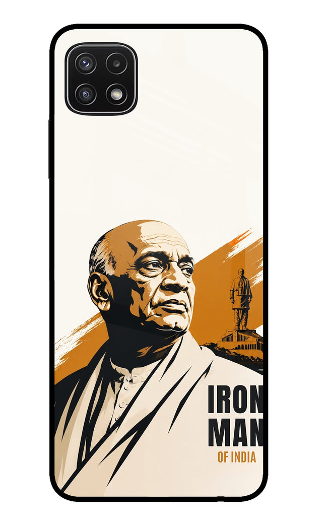 Sardar Patel Iron Will Samsung A22 5G Glass Case