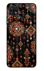 Boho Noir Samsung A22 5G Glass Case