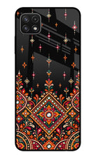 Noir Mehfil Samsung A22 5G Glass Case