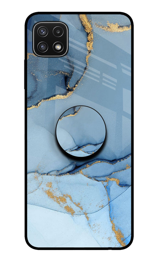 Blue Marble Samsung A22 5G Glass Case