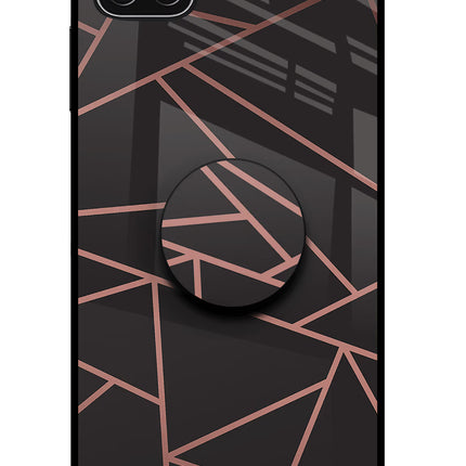 Geometric Pattern Samsung A22 5G Glass Case