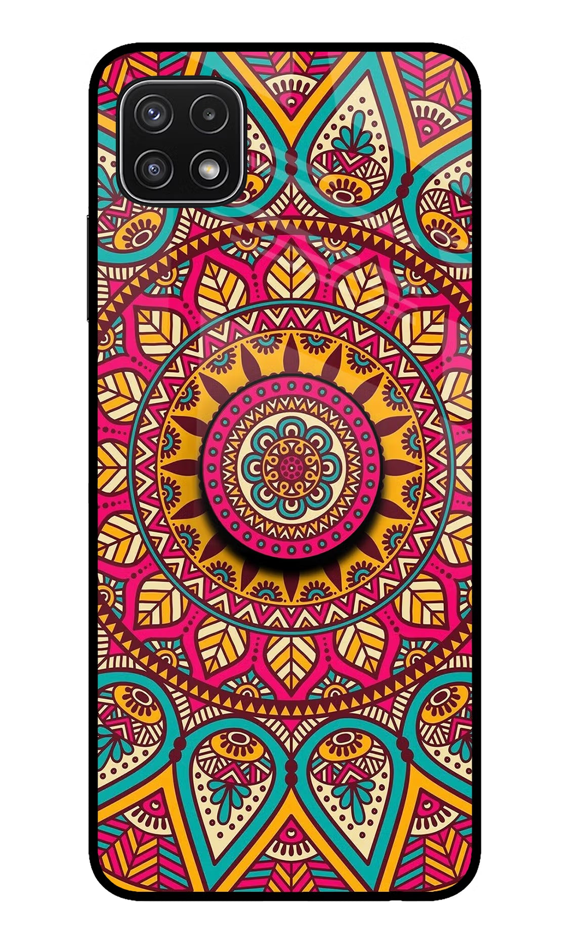 Mandala Samsung A22 5G Pop Case by Casekaro