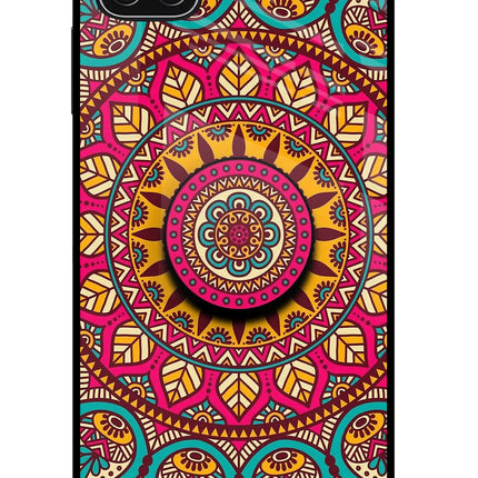 Mandala Samsung A22 5G Glass Case