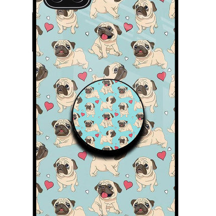 Pug Dog Samsung A22 5G Glass Case