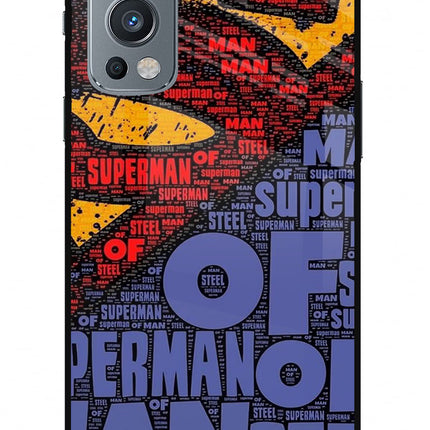 Superman OnePlus Nord 2 5G Glass Case