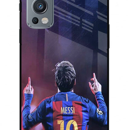 Messi OnePlus Nord 2 5G Glass Case