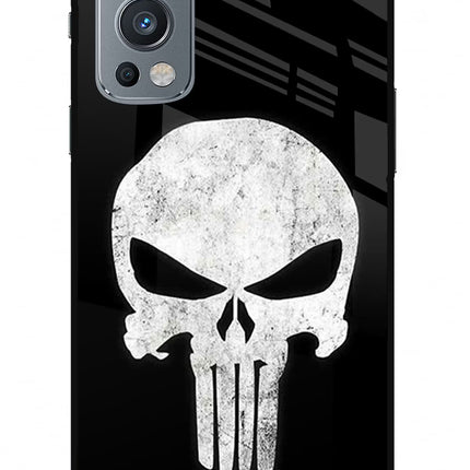 Punisher Skull OnePlus Nord 2 5G Glass Case