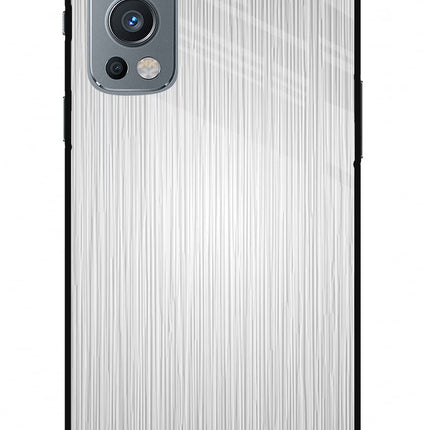 Wooden Grey Texture OnePlus Nord 2 5G Glass Case