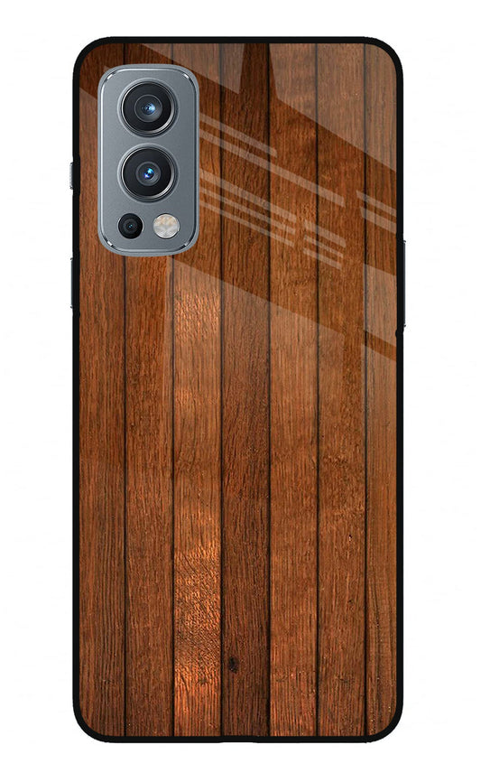 Wooden Artwork Bands OnePlus Nord 2 5G Glass Case