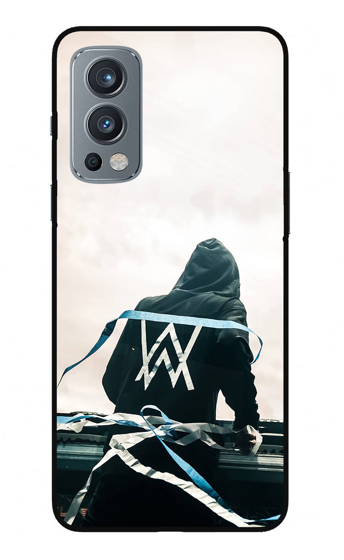 Alan Walker OnePlus Nord 2 5G Glass Case Back Cover by Casekaro