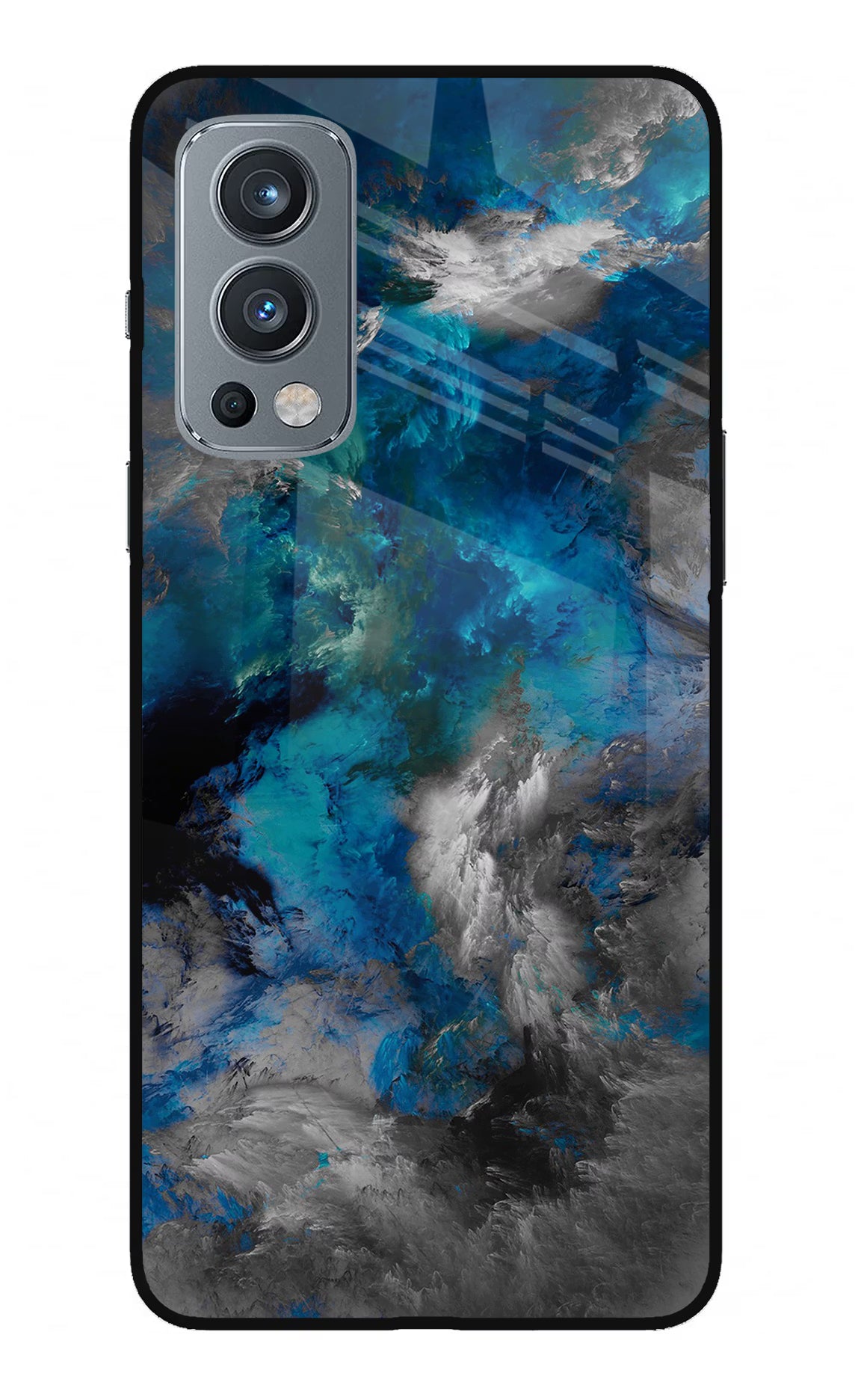 Artwork OnePlus Nord 2 5G Glass Case Back Cover by Casekaro