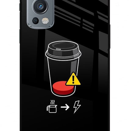 Coffee OnePlus Nord 2 5G Glass Case