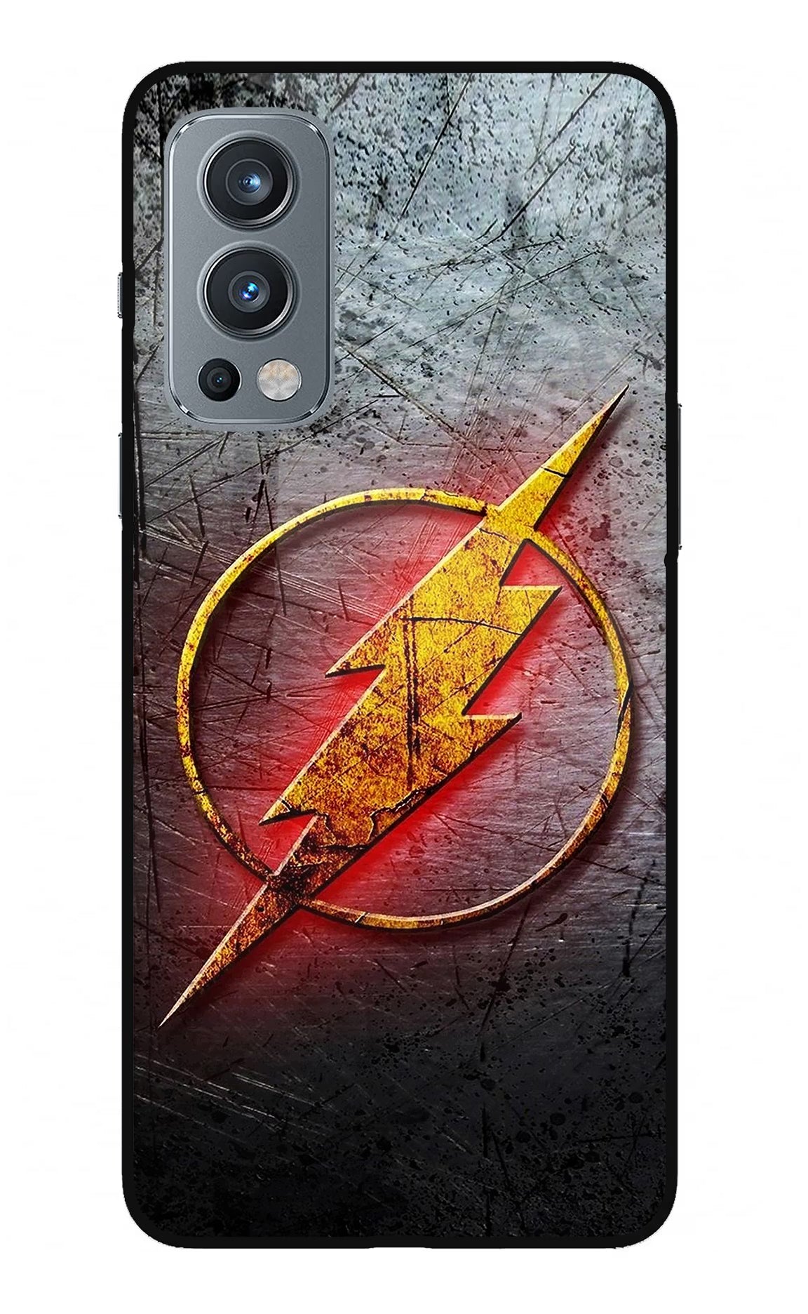 Flash OnePlus Nord 2 5G Glass Case Back Cover by Casekaro