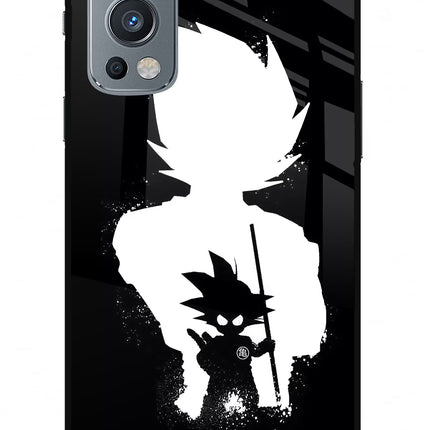 Goku Shadow OnePlus Nord 2 5G Glass Case
