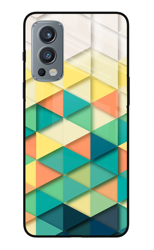 Abstract OnePlus Nord 2 5G Glass Case