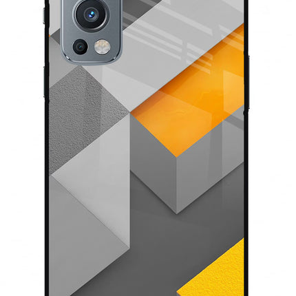 Abstract OnePlus Nord 2 5G Glass Case