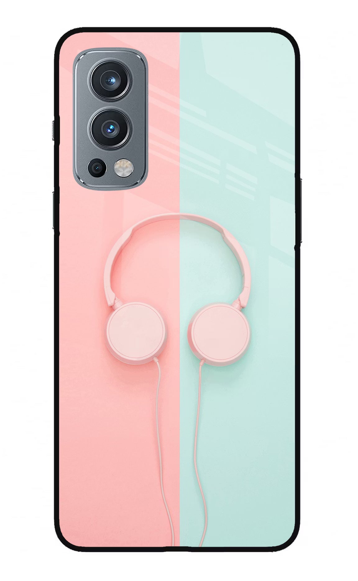 Music Lover OnePlus Nord 2 5G Glass Case Back Cover by Casekaro