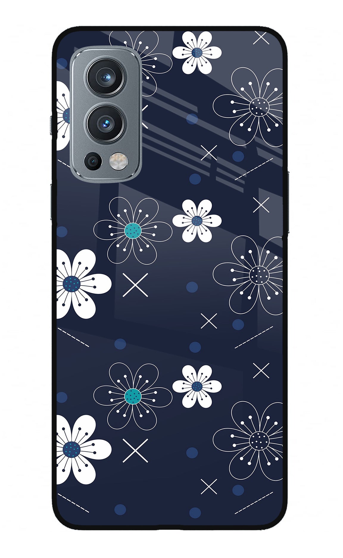 Flowers OnePlus Nord 2 5G Back Cover