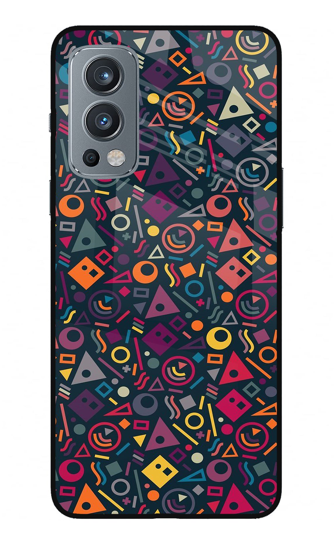 Geometric Abstract OnePlus Nord 2 5G Back Cover