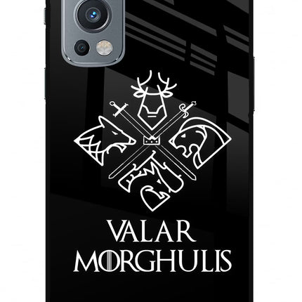 Valar Morghulis | Game Of Thrones OnePlus Nord 2 5G Glass Case