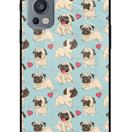 Pug Dog OnePlus Nord 2 5G Glass Case