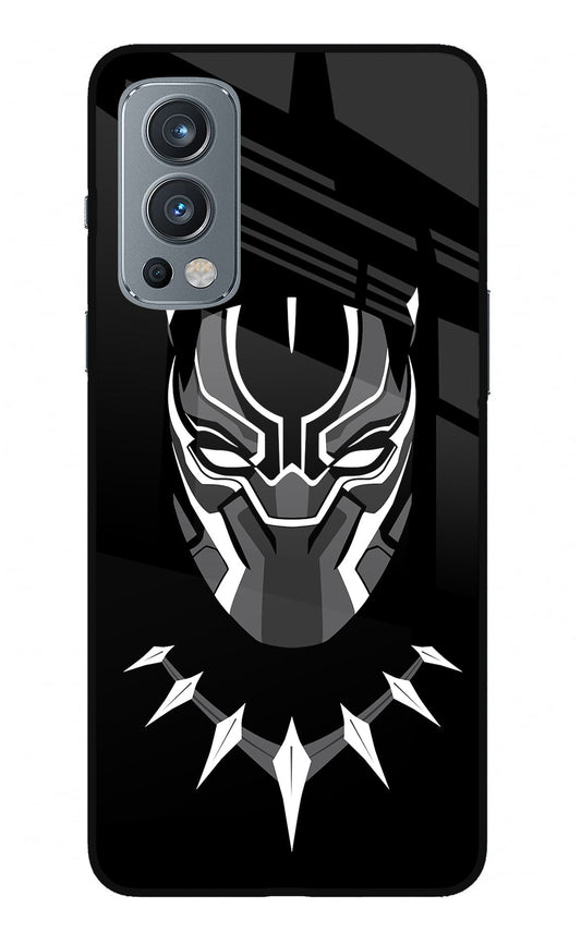 Black Panther OnePlus Nord 2 5G Glass Case