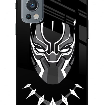 Black Panther OnePlus Nord 2 5G Glass Case