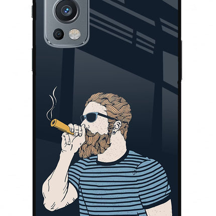 Smoking OnePlus Nord 2 5G Glass Case