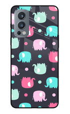 Elephants OnePlus Nord 2 5G Glass Case