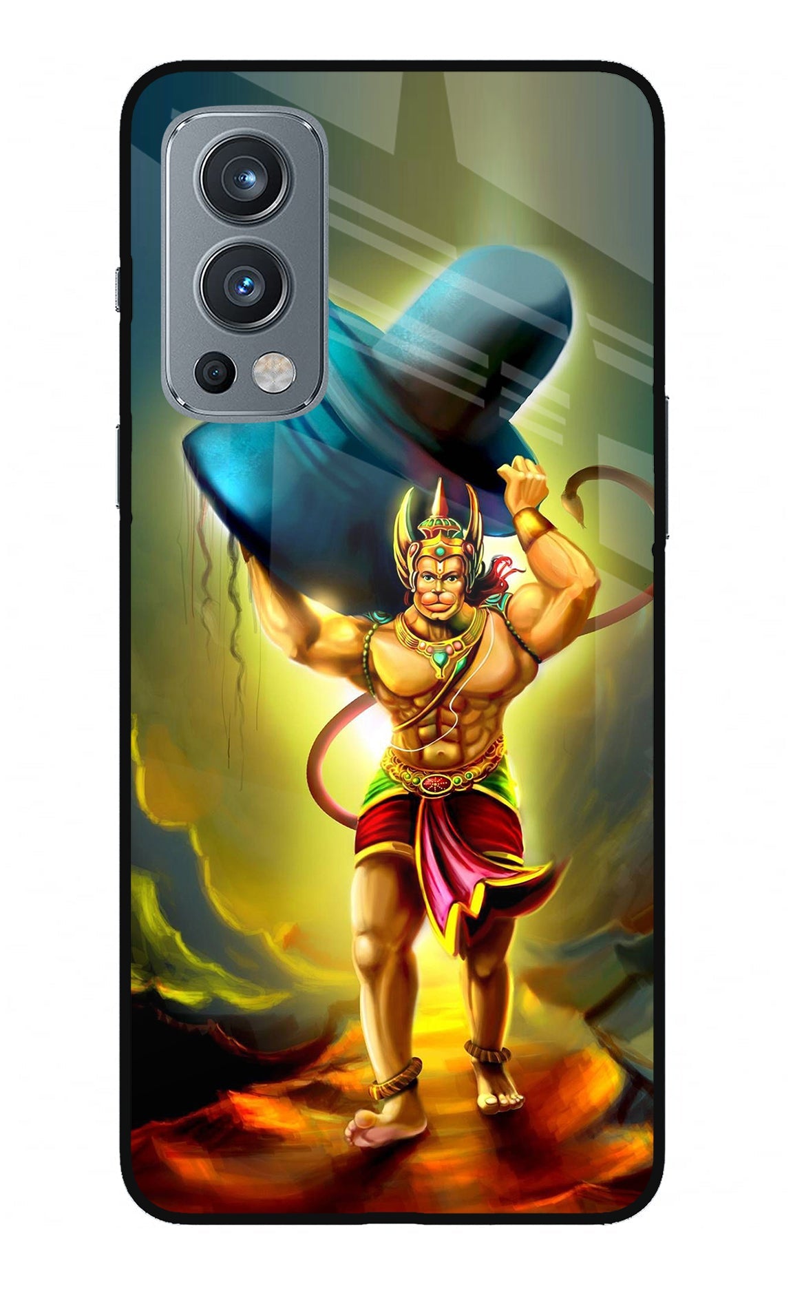 Lord Hanuman OnePlus Nord 2 5G Glass Case