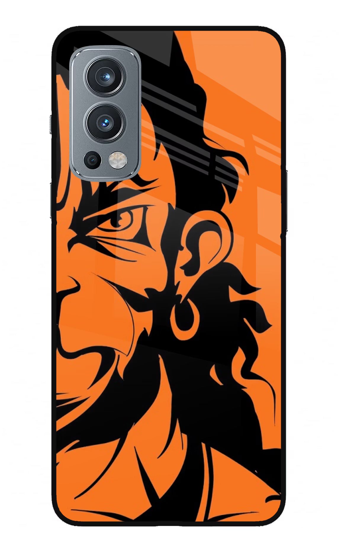 Hanuman OnePlus Nord 2 5G Glass Case Back Cover by Casekaro