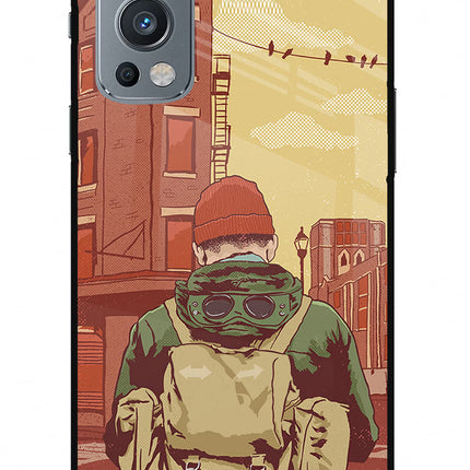 Adventurous OnePlus Nord 2 5G Glass Case