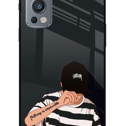 Aesthetic Boy OnePlus Nord 2 5G Glass Case