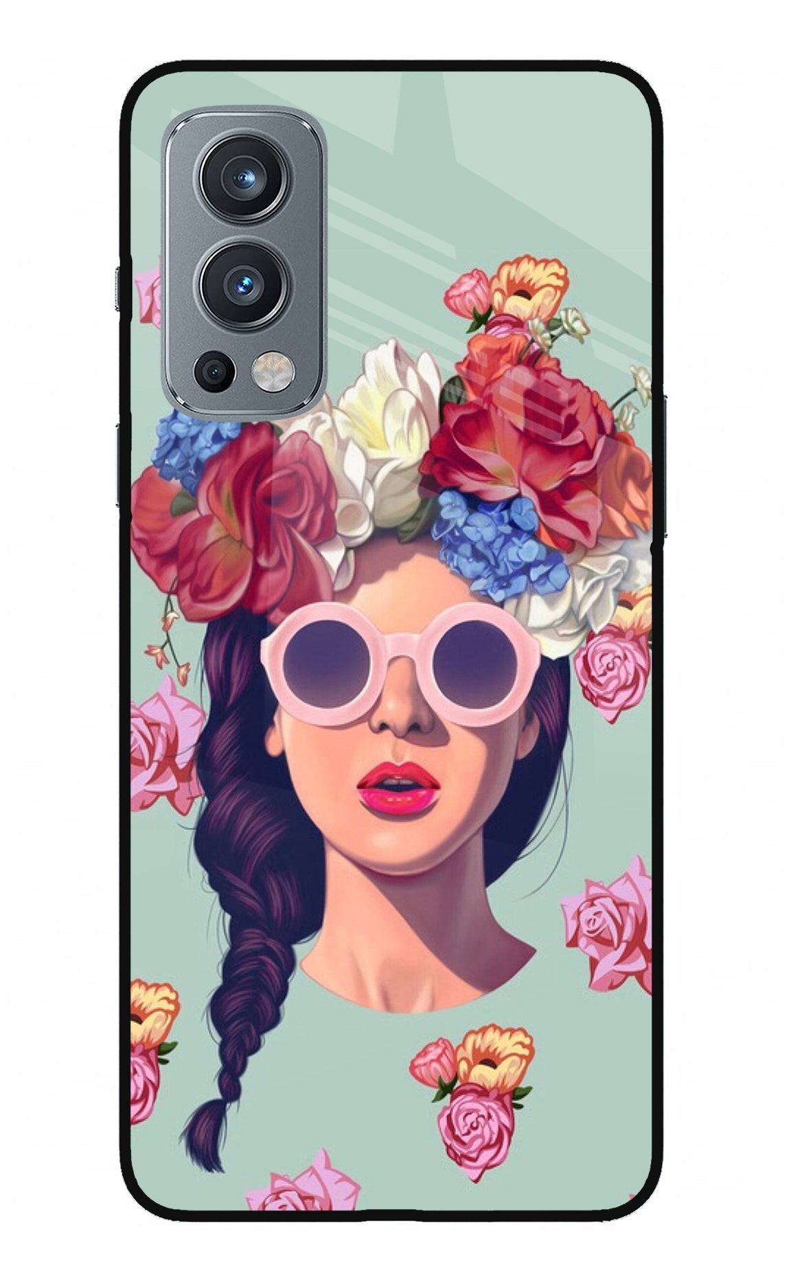 Pretty Girl OnePlus Nord 2 5G Glass Case