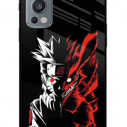 Naruto Two Face OnePlus Nord 2 5G Glass Case