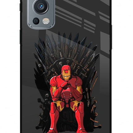 Ironman Throne OnePlus Nord 2 5G Glass Case