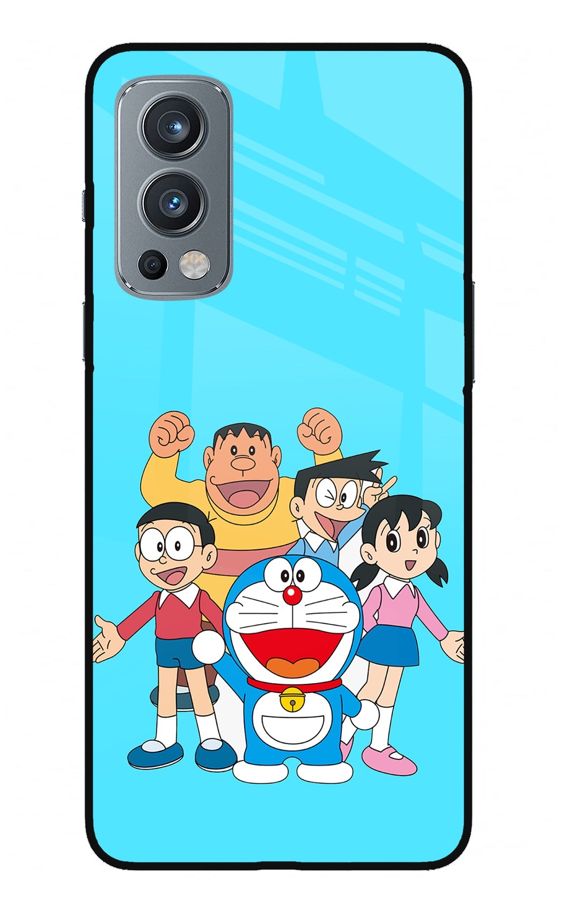 Doraemon Gang OnePlus Nord 2 5G Glass Case