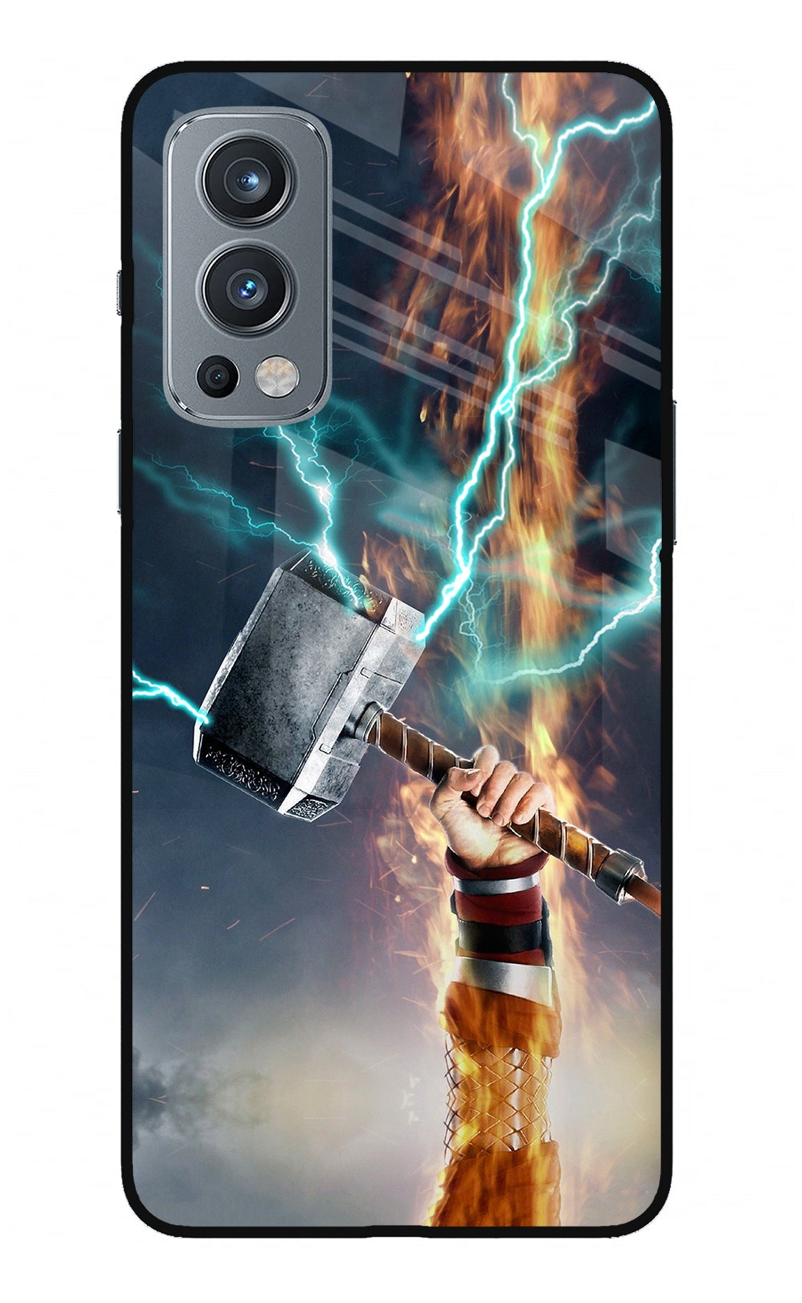 Thor Hammer Mjolnir OnePlus Nord 2 5G Glass Case