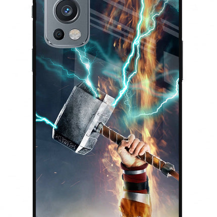 Thor Hammer Mjolnir OnePlus Nord 2 5G Glass Case