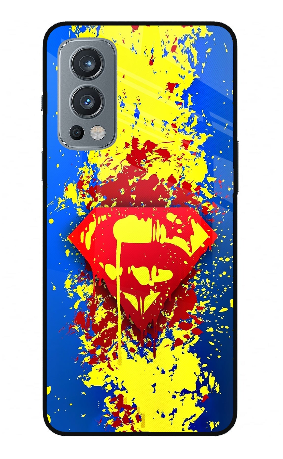 Superman logo OnePlus Nord 2 5G Glass Case